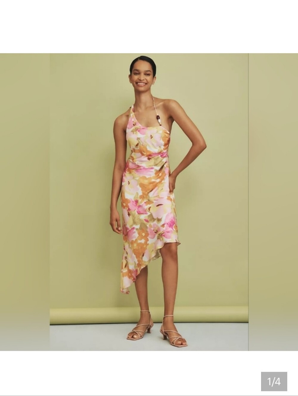 Anthropologie Bardot Andy Asymmetrical Dress